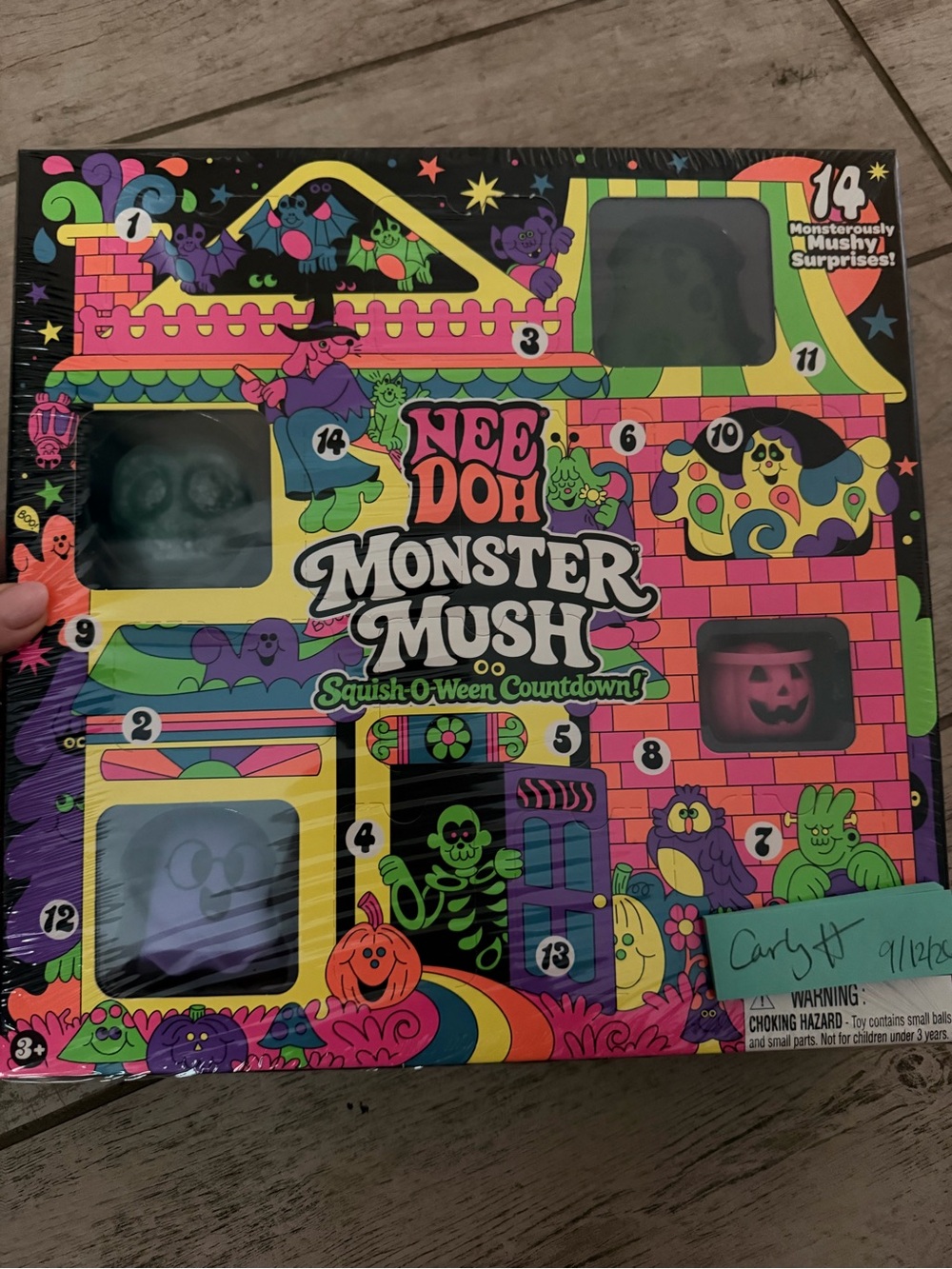 Monster Mush Squish-O-Ween Countdown Kids Toy - Multicolor